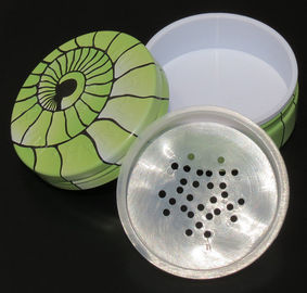 Porcellana Crema rotonda cosmetica operata del buteprate del contenitore di latta con interno di plastica fornitore