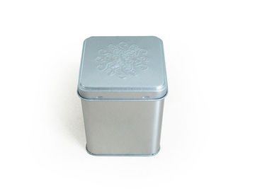 Porcellana contenitore di latta del quadrato 90gram per immagazzinamento nel contenitore del metallo del tè di Oolong fornitore