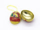Piccolo barattolo di latta del metallo di Candy di cioccolato dell'uovo di Pasqua Con approvazione delle orecchie ISO9001 del coniglietto fornitore