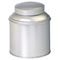 Contenitore su ordinazione di latta del metallo del coperchio a cerniera/vernice lucida contenitore rotondo della latta fornitore
